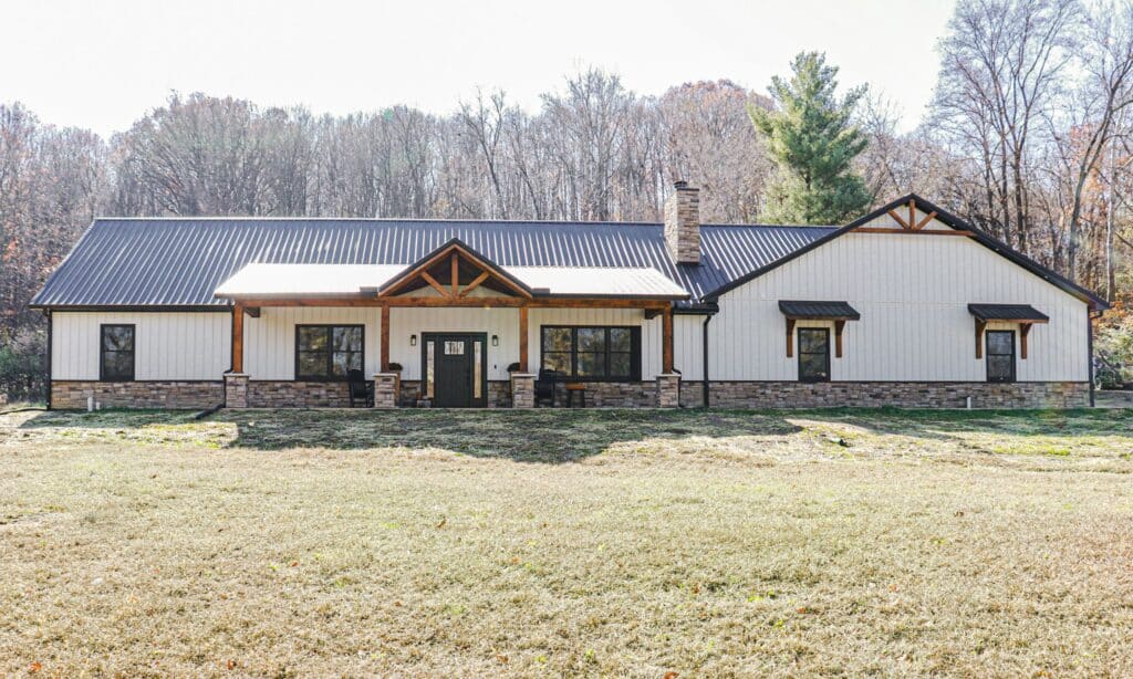 Custom Pole Barn Home in Miami County, Indiana