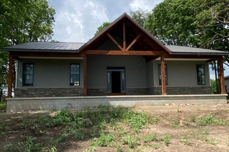 Custom ICF Home in Cass County, Indiana