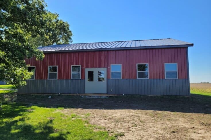 48×48 Pole Barn in Grant County Indiana