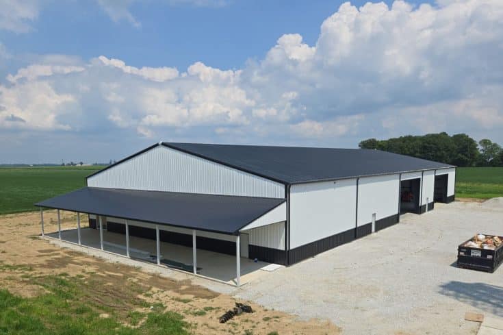 Commercial Steel Frame Building in Marion, Indiana